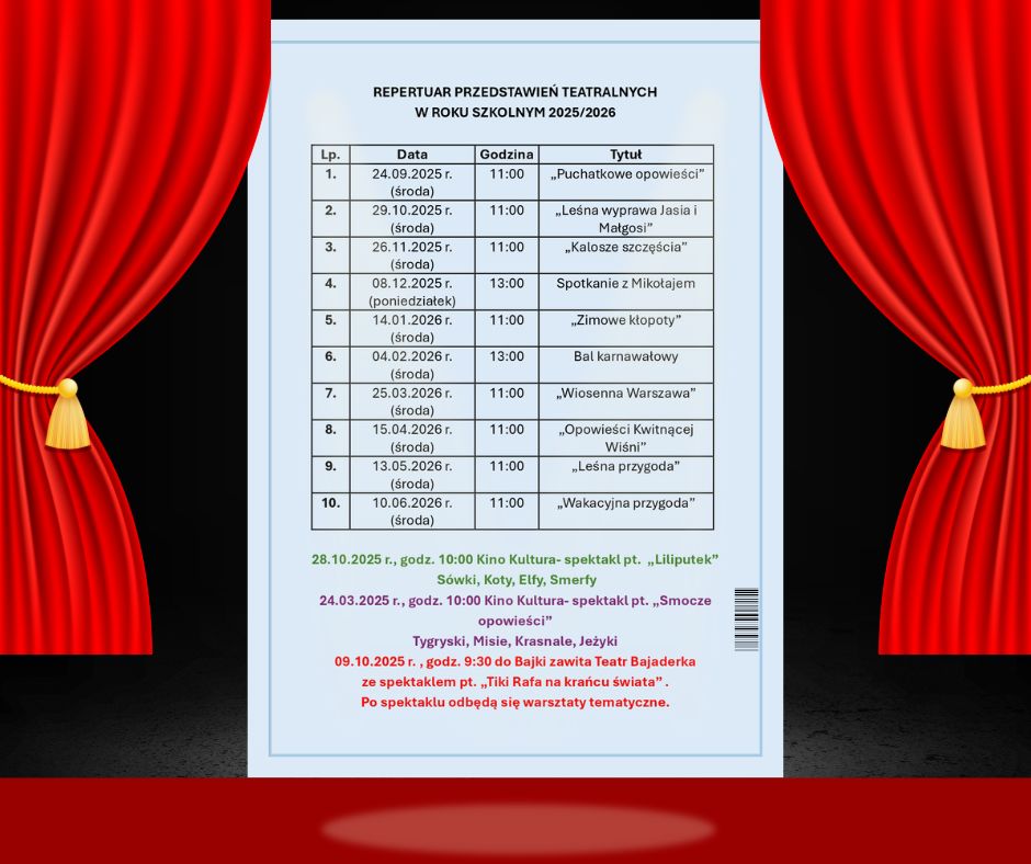 Red And Blue Illustrated Movie Night Invitation Facebook Post (1)