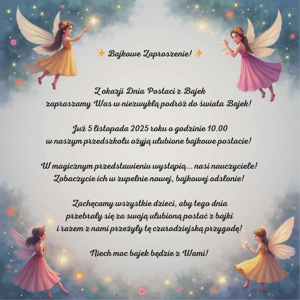 Zdjęcie: Dzień Postaci z Bajek w Bajce ☺️